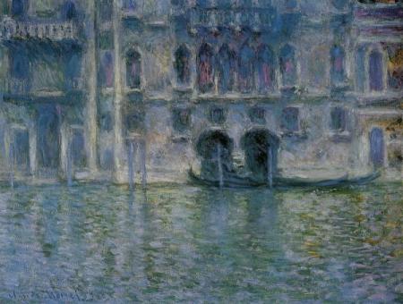 Venise Le palais da Mula par Monet