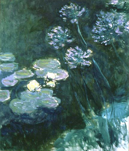 late painting of giverny