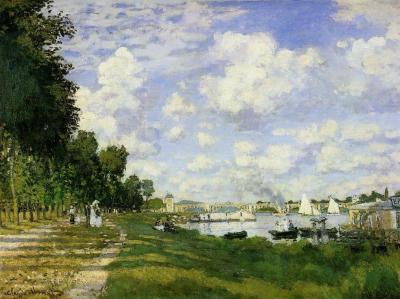 Claude Monet the port at Argenteuil